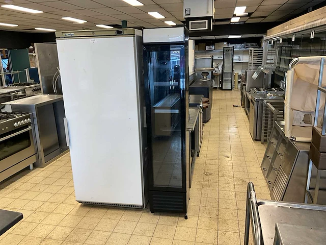 Saro dk 134 smalle glasdeurkoelkast - afbeelding 1 van  6