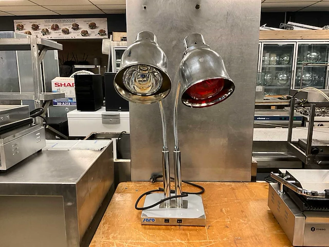 Saro dubbele warmhoudlamp - afbeelding 1 van  6