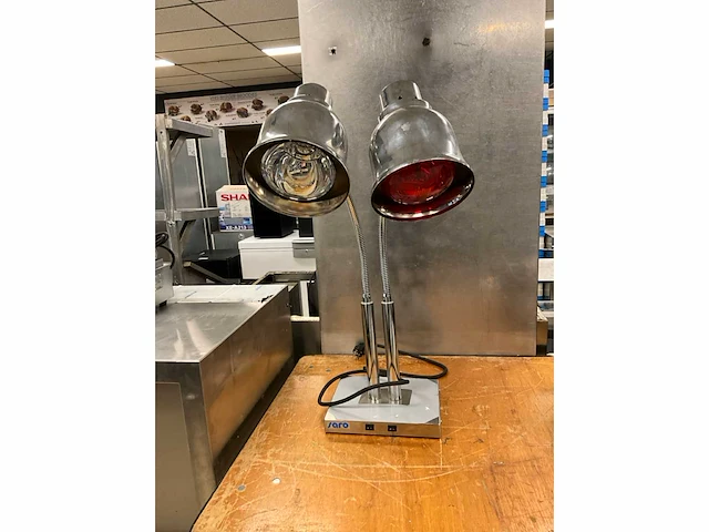 Saro dubbele warmhoudlamp - afbeelding 2 van  6