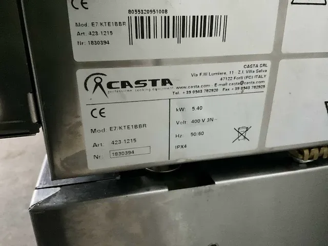Saro e7/kte1 brr elektrische bakplaat - afbeelding 6 van  6