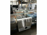 Saro es900 c saladette met glasopbouw - afbeelding 2 van  10