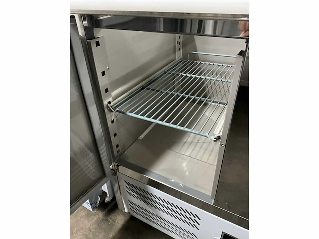 Saro es900 c saladette met glasopbouw - afbeelding 5 van  10