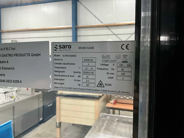 Saro g-hts1200sd wandkoeling - afbeelding 7 van  7