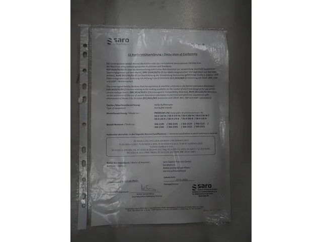 Saro gastro-products gmbh - afbeelding 3 van  12