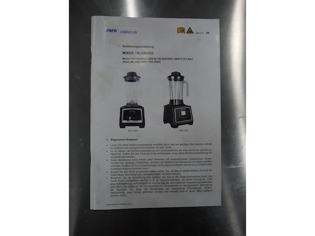 Saro gastro-products gmbh - afbeelding 3 van  11