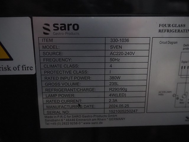 Saro gastro-products gmbh - afbeelding 6 van  7