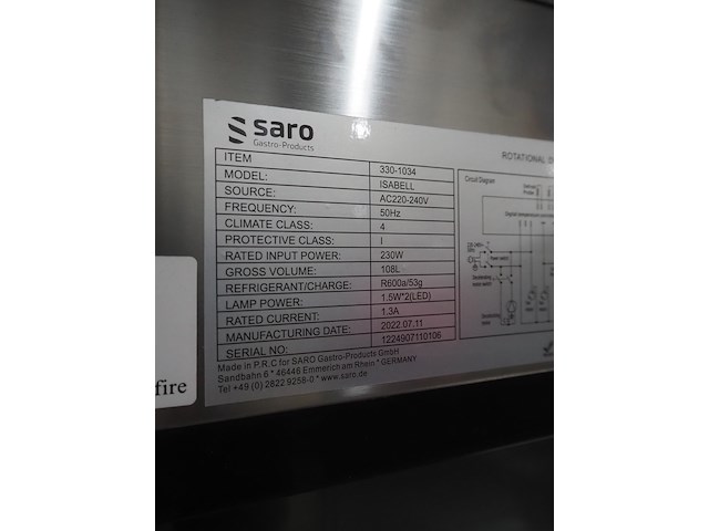 Saro gastro-products gmbh - afbeelding 8 van  8