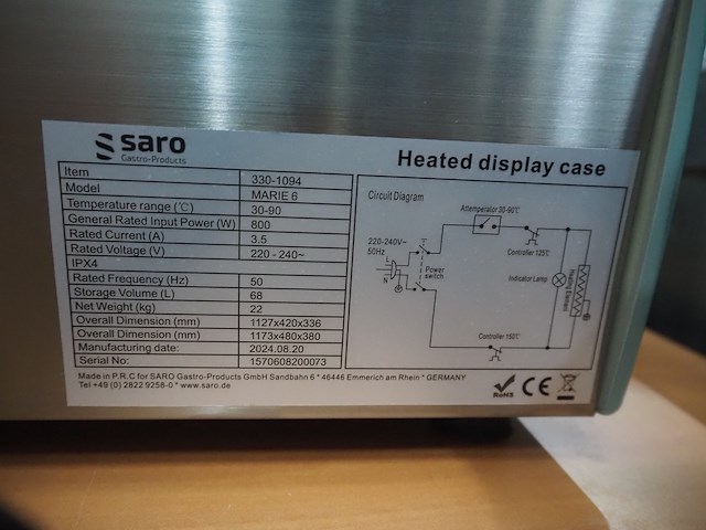 Saro gastro-products gmbh - afbeelding 6 van  7
