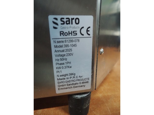 Saro gastro-products gmbh - afbeelding 7 van  9