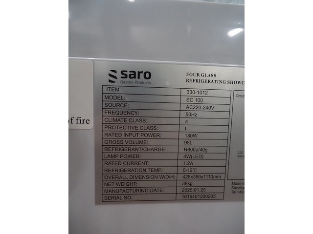 Saro gastro-products gmbh - afbeelding 5 van  5