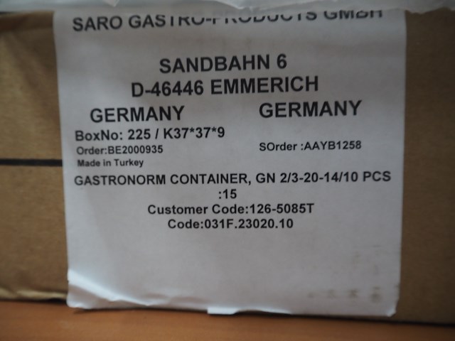 Saro gastro-products gmbh - afbeelding 4 van  4