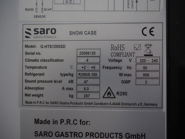 Saro gastro-products gmbh - afbeelding 2 van  11