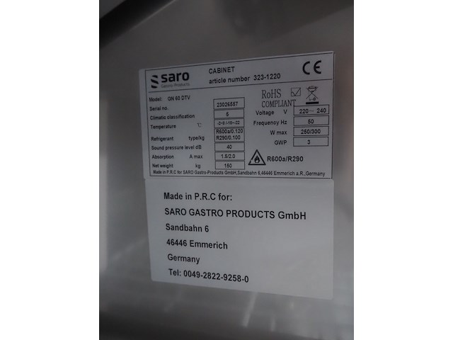 Saro gastro-products gmbh - afbeelding 9 van  9