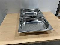 Saro geperforeerde 1/2 gn bakken (4x) - afbeelding 1 van  5