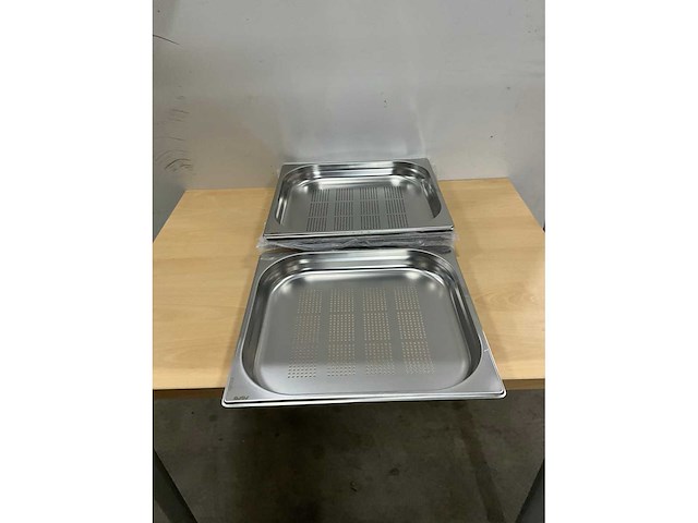 Saro geperforeerde 2/3 gn bakken (5x) - afbeelding 2 van  5
