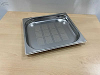 Saro geperforeerde 2/3 gn bakken (5x) - afbeelding 3 van  5