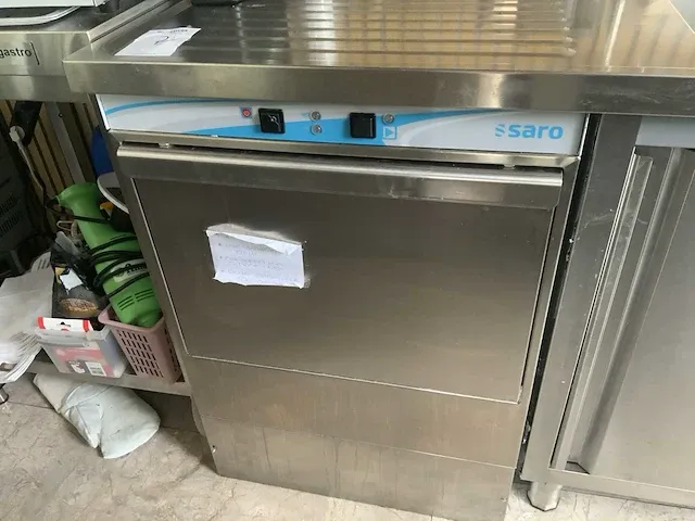 Saro glazenvaatwasmachine met spoelbak - afbeelding 4 van  8