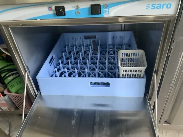 Saro glazenvaatwasmachine met spoelbak - afbeelding 5 van  8