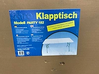 Saro party 182 kunststof klaptafel - afbeelding 5 van  5