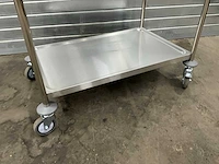 Saro rvs serveerwagen - afbeelding 4 van  7