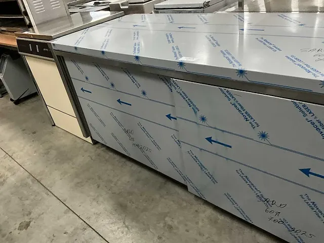 Saro rvs werktafel met onderkast - afbeelding 3 van  7