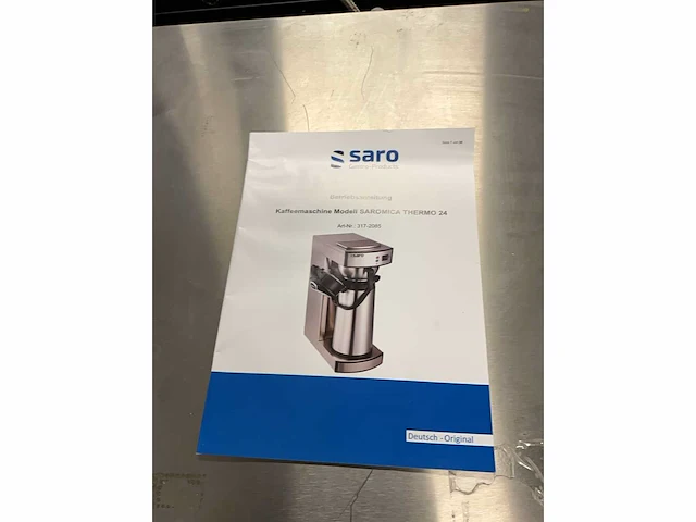 Saro sarmonica thermo 24 koffiemachine - afbeelding 6 van  7