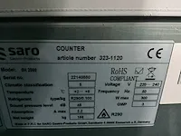 Saro sh2000 koelwerkbank met ingebouwde saladiere - afbeelding 2 van  10