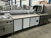Saro sh2000 koelwerkbank met ingebouwde saladiere