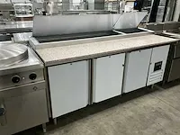 Saro sh2000 koelwerkbank met ingebouwde saladiere - afbeelding 3 van  10