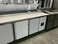 Saro sh2000 koelwerkbank met ingebouwde saladiere - afbeelding 4 van  10