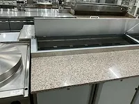 Saro sh2000 koelwerkbank met ingebouwde saladiere - afbeelding 5 van  10