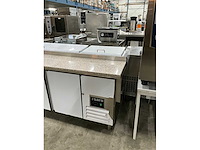 Saro sh2000 pizzawerkbank met ingebouwde saladiere - afbeelding 4 van  10