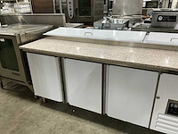 Saro sh2000 pizzawerkbank met ingebouwde saladiere - afbeelding 5 van  10