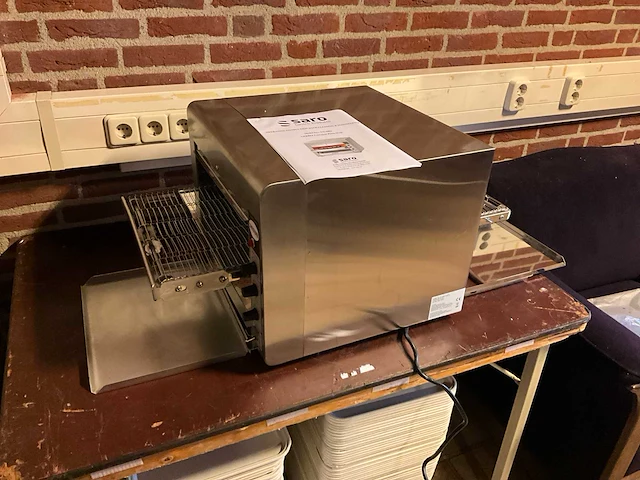 Saro ts-7000 pizza doorloop oven - afbeelding 3 van  10