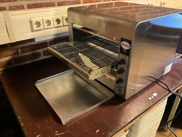 Saro ts-7000 pizza doorloop oven - afbeelding 4 van  10