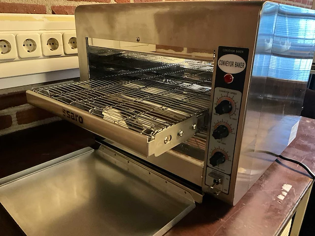 Saro ts-7000 pizza doorloop oven - afbeelding 5 van  10