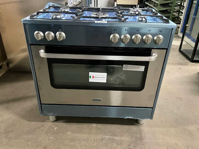 Saro ts95c61lx/19 gasfornuis met oven - afbeelding 7 van  13