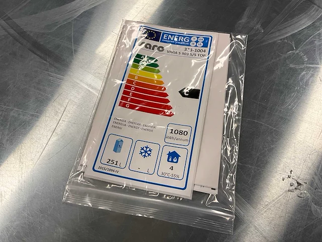 Saro vivia s 903 s/s top koelwerkbank - afbeelding 7 van  8