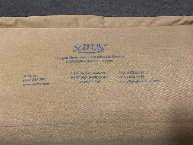 Saros model 3000 medical oxygen system (15x) - afbeelding 4 van  13