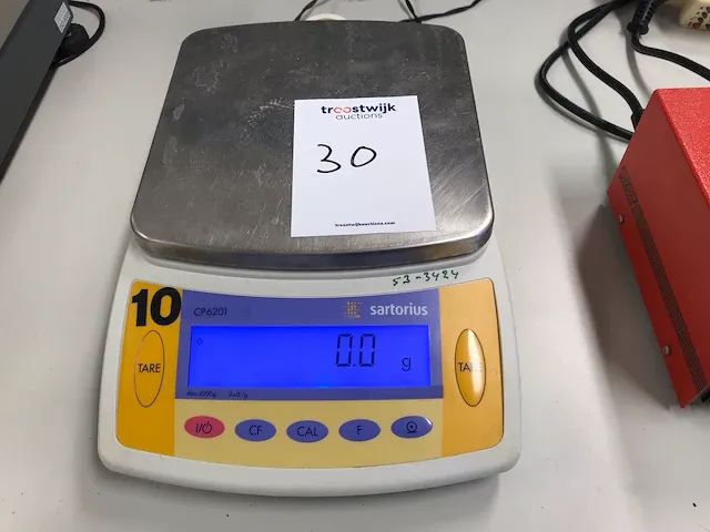 Sartorius cp6201 weegschaal - afbeelding 2 van  5