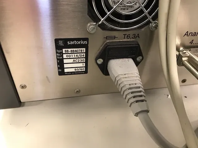 Sartorius gmux-8 gasanalysator - afbeelding 7 van  7