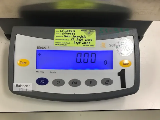 Sartorius le16001s weegschaal - afbeelding 2 van  4