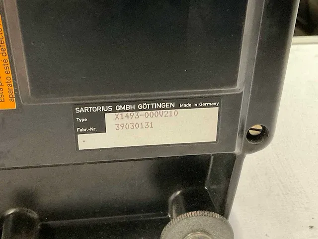 Sartorius x1493-000v210 weegschaal - afbeelding 4 van  4