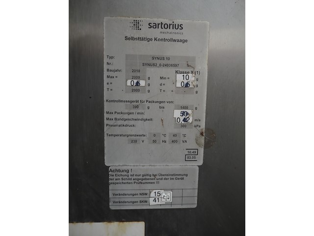 Sartorius - afbeelding 7 van  16