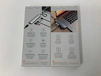 Satechi - usb-c pro hub + usb-c slim multiport with ethernet (2x) - afbeelding 2 van  2