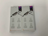 Satechi - usb-c slim v2 multiport adapter (2x) - afbeelding 2 van  2