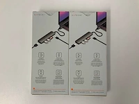 Satechi - usb-c slim v2 multiport adapter (2x) - afbeelding 2 van  2