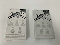 Satechi usb-c multiport v2 adapter (2x) - afbeelding 2 van  2