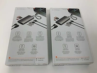 Satechi usb-c multiport v2 adapter (2x) - afbeelding 2 van  2