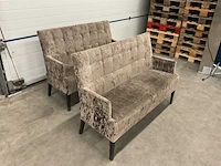 Sateliet restaurantbank (2x) - afbeelding 2 van  3